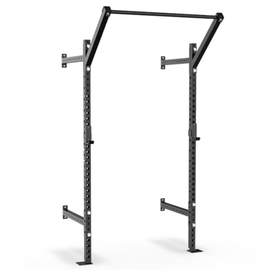 가정용 벽걸이 스쿼트 랙, 스틸 구조, 블랙 마감, 7 - Pull Up Bar Grip 리뷰 및 가격